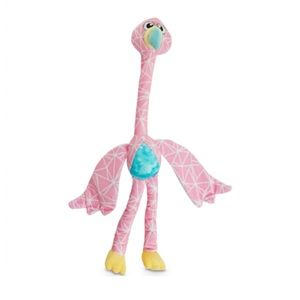 Fly Flamingo Plush Dog Toy with Long Limbs NWT